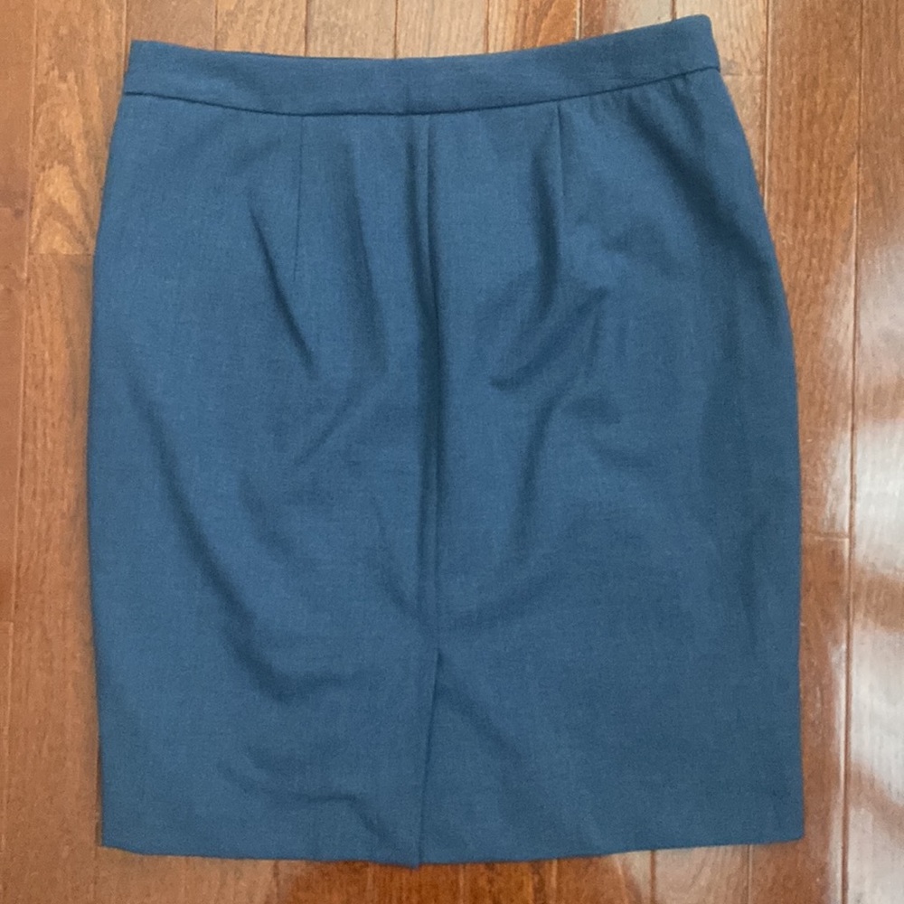 The Limited Collection Blue Pencil Skirt - Picture 4 of 7